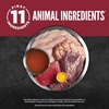 image:imageORIJEN Chunks amp Shreds Wet Cat Food Variety Pack Original  Duck amp Liver Recipes 3oz Cans 12 Count 6 of EachBeef  Tuna Entre Chunks  Shreds