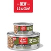 image:imageORIJEN Chunks amp Shreds Wet Cat Food Variety Pack Original  Duck amp Liver Recipes 3oz Cans 12 Count 6 of EachDuck  Liver Entre Chunks  Shreds