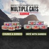 image:imageORIJEN Chunks amp Shreds Wet Cat Food Variety Pack Original  Duck amp Liver Recipes 3oz Cans 12 Count 6 of EachDuck  Liver Entre Chunks  Shreds