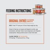 image:imageORIJEN Chunks amp Shreds Wet Cat Food Variety Pack Original  Duck amp Liver Recipes 3oz Cans 12 Count 6 of EachOriginal Entre Chunks  Shreds