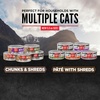image:imageORIJEN Chunks amp Shreds Wet Cat Food Variety Pack Original  Duck amp Liver Recipes 3oz Cans 12 Count 6 of EachRegional Red Entre Chunks  Shreds