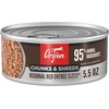image:imageORIJEN Chunks amp Shreds Wet Cat Food Variety Pack Original  Duck amp Liver Recipes 3oz Cans 12 Count 6 of EachRegional Red Entre Chunks  Shreds