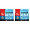 image:imageORIJEN Freeze Dried Cat Treats Grain Free High Protein Raw Animal Ingredients Six Fish 125oz Bag125 Ounce Pack of 2