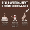 image:imageORIJEN Grain Free High Protein Freeze Dried Dog Food amp Topper Original Recipe 16oz BagRegional Red Recipe Morsels