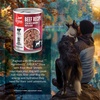 image:imageORIJEN Real Meat Shreds Wet Dog Food Beef Stew Recipe 128oz Cans 12 Count