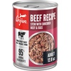 image:imageORIJEN Real Meat Shreds Wet Dog Food Beef Stew Recipe 128oz Cans 12 Count
