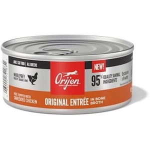 image:imageORIJEN in Bone Broth Original Entree Premium Pate Wet Cat Food 55 oz Case of 12